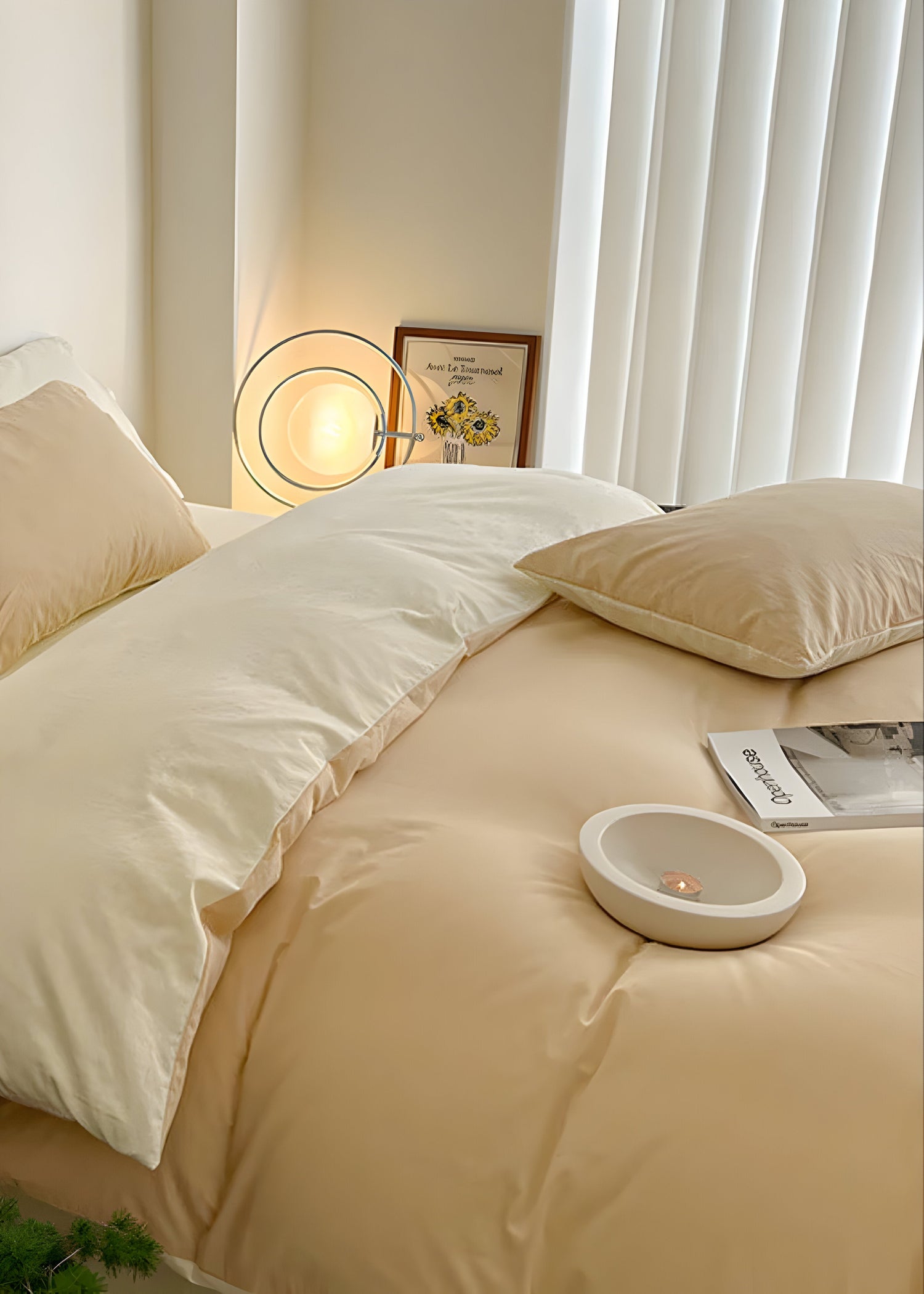 SunriseDream Set - Mjuk Duo Färgad Sängset