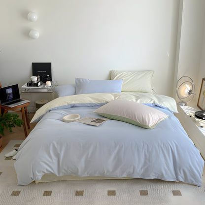 SunriseDream Set - Mjuk Duo Färgad Sängset