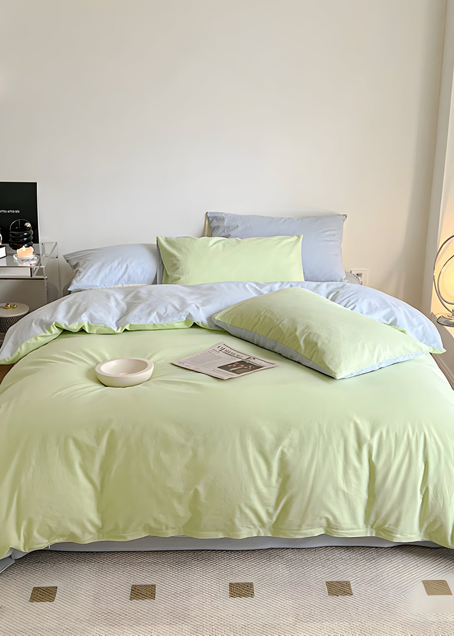 SunriseDream Set - Mjuk Duo Färgad Sängset