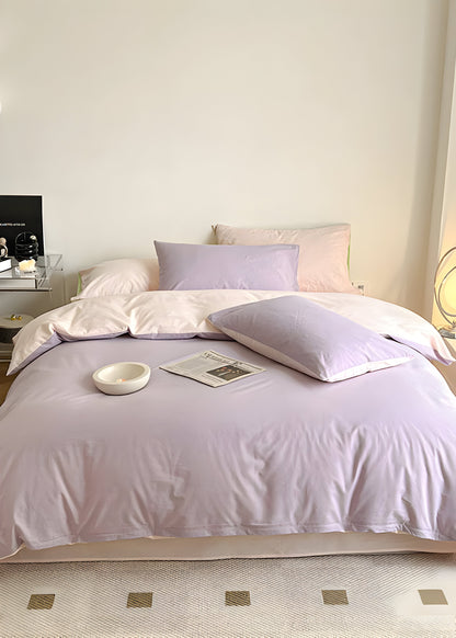 SunriseDream Set - Mjuk Duo Färgad Sängset