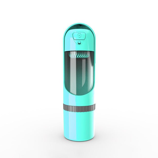 Pawbuddy 2-i-1 hundresenhetskopp - Bärbar vattenflaska och matskål - BPA-fri, läcksäker, idealisk för promenader och resor