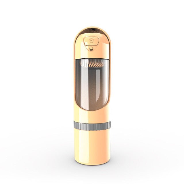 Pawbuddy 2-i-1 hundresenhetskopp - Bärbar vattenflaska och matskål - BPA-fri, läcksäker, idealisk för promenader och resor