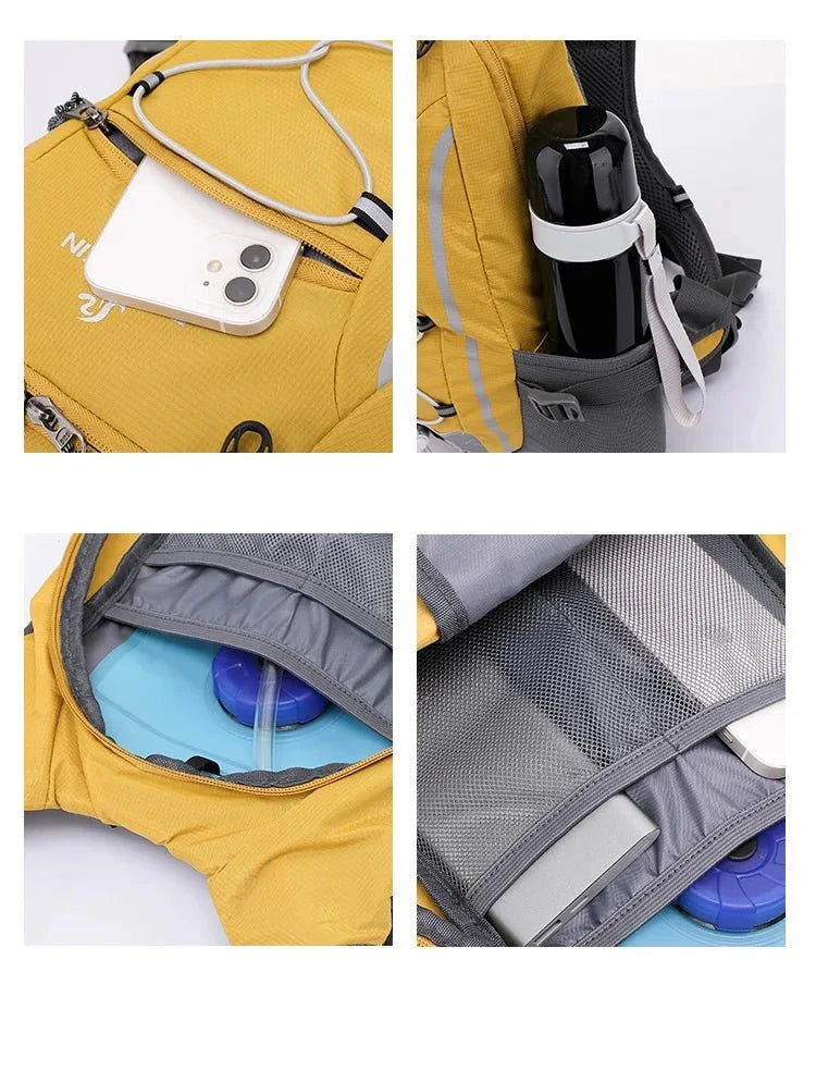 PEAKFLOW 20L – Lätt vattentålig ryggsäck för vandring och cykling vid utomhusäventyr