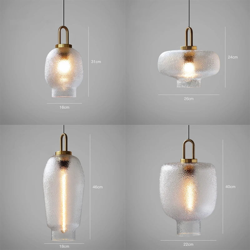 Klar Mattglas Taklampa för Kök