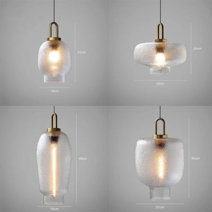 Klar Mattglas Taklampa för Kök