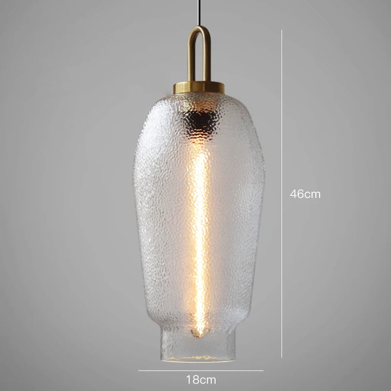 Klar Mattglas Taklampa för Kök