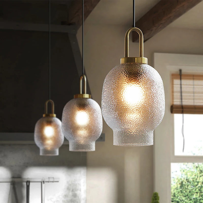 Klar Mattglas Taklampa för Kök