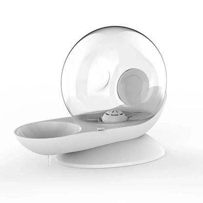 Pet Vatten Fontän Tyst Plast Skål Dispenser