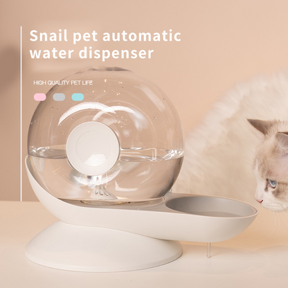 Pet Vatten Fontän Tyst Plast Skål Dispenser