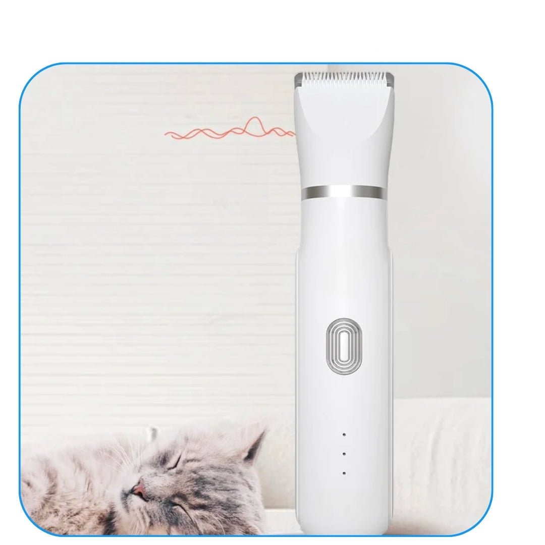 GROOMIX – 4-i-1 Husdjurstrimmer för päls- och klotvård