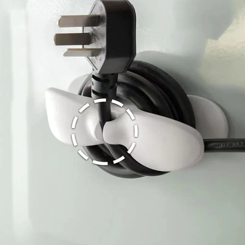 Praktisk universal kabelorganisatör 5-pack