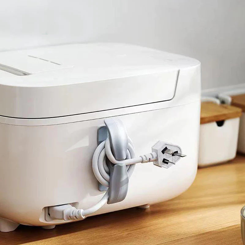 Praktisk universal kabelorganisatör 5-pack