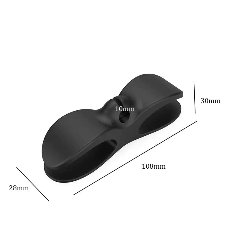 Praktisk universal kabelorganisatör 5-pack