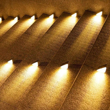 GlowPath – Solcellsdrivna steg- och trappbelysning| 1+1 Gratis