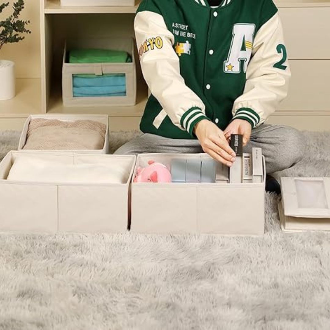 Fällbar garderobsorganisationshjälp låda