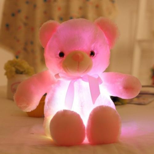 LED Ljusupplyst Plysch Nallebjörn