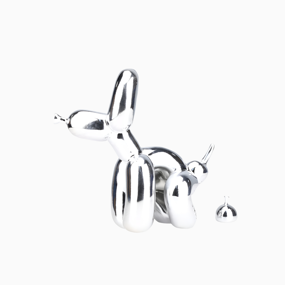 Crayvora | Ballonghund Gör Affärer Skulptur - Unik Hemma Kontor Dekor