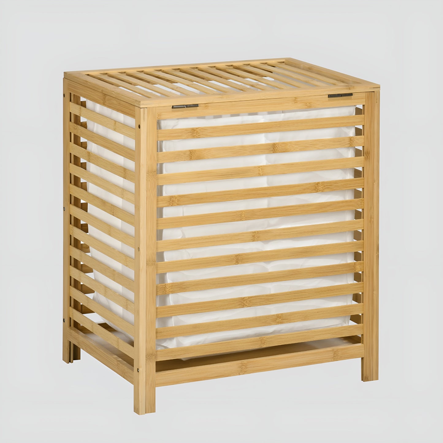 BambooTidy Basket - Modern bambu tvättkorg