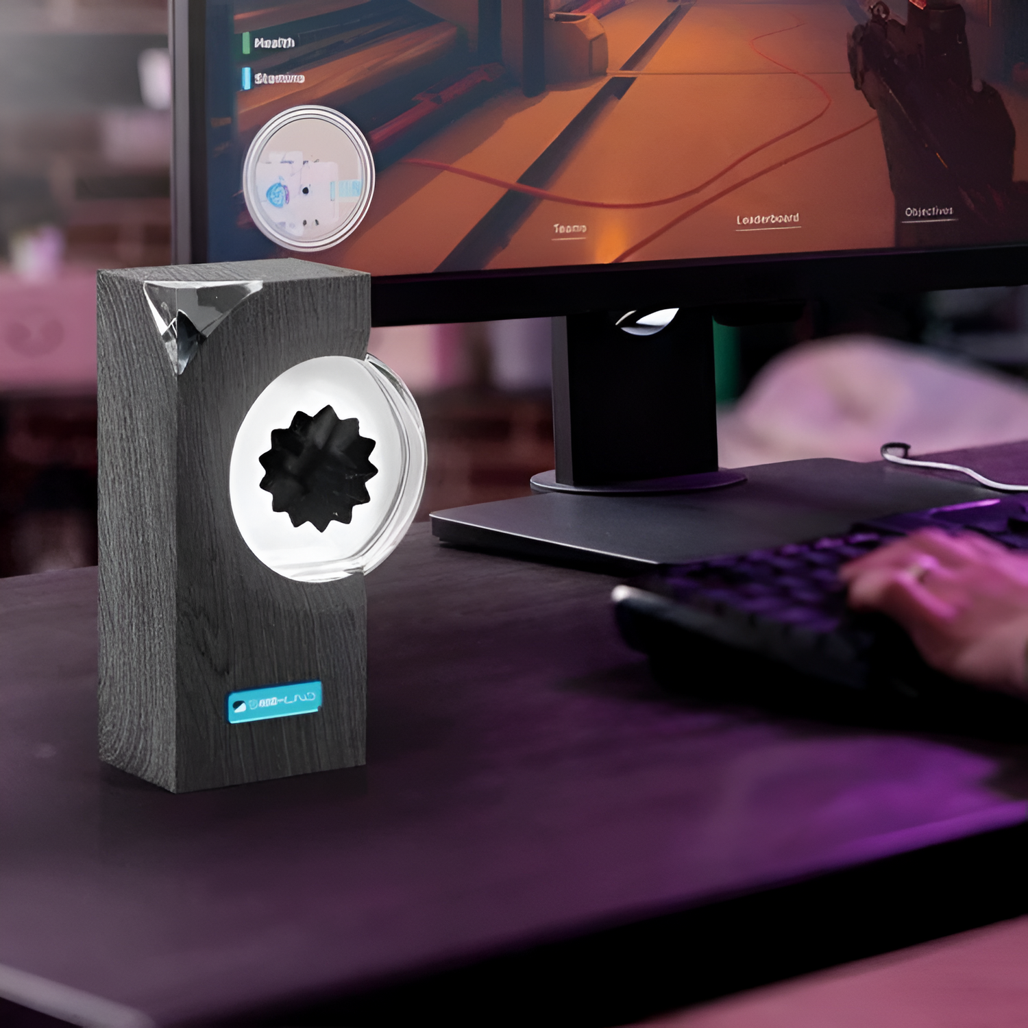 Ferrofluid Ljudvisualiserare – Fängslande ljudresponsiv display