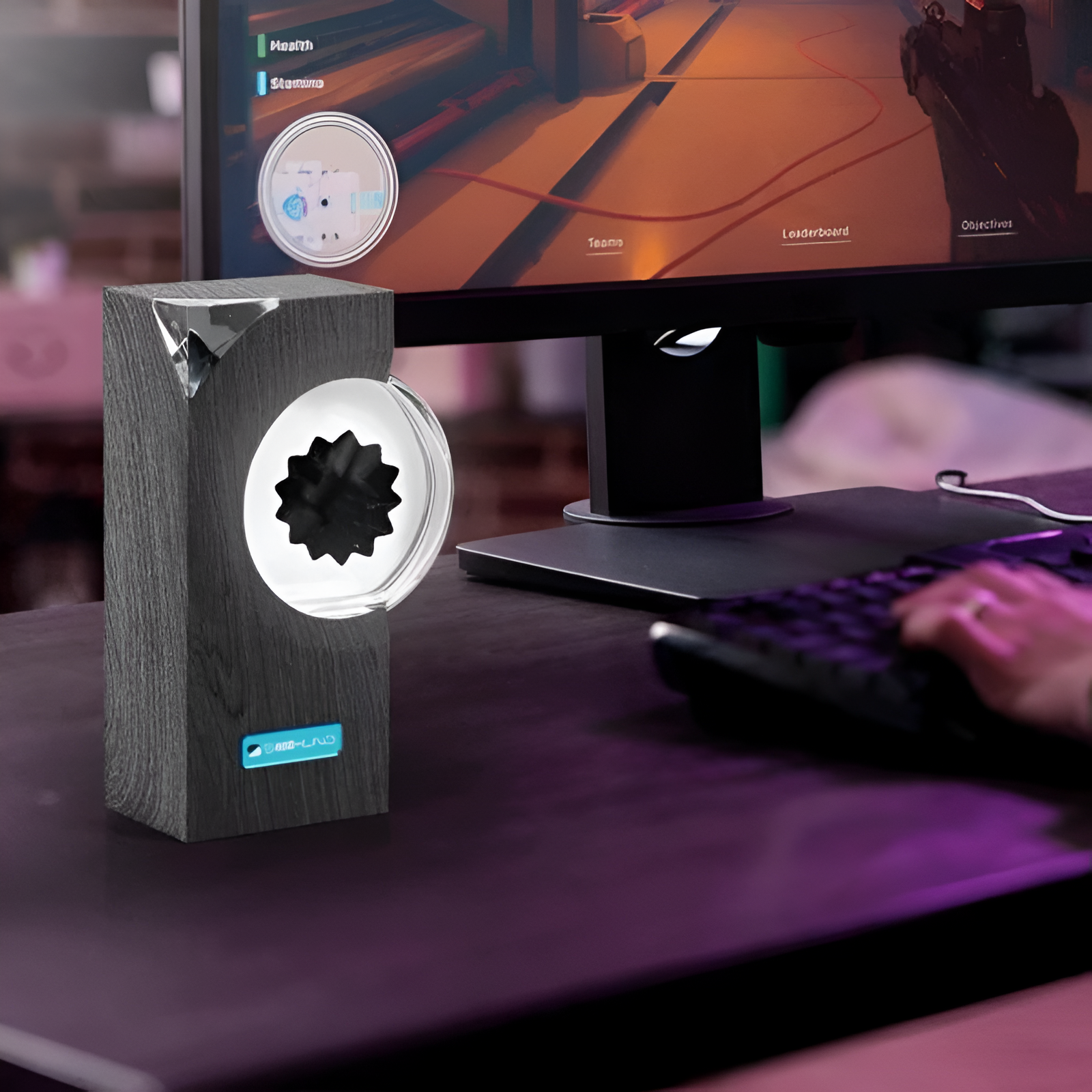 Ferrofluid Ljudvisualiserare – Fängslande ljudresponsiv display