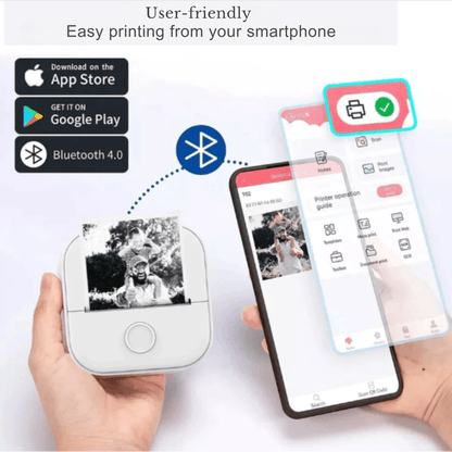 PIXELPRINT – Mini-handtryckare med bläckfri termoteknik