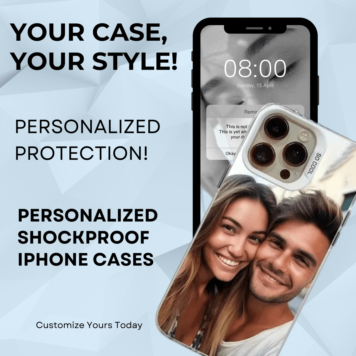 PIXORA – Anpassningsbar stöttålig iPhone-fodral