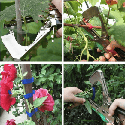 Plantstödset – Enkelt bindsystem för klätterväxter, blommor och grönsaker