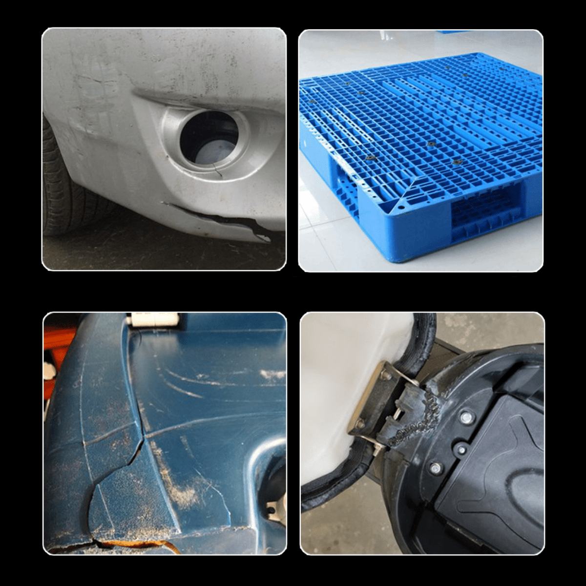 Plastsvetskolv-kit - Snabb reparationsverktyg för sprickor och plastskador