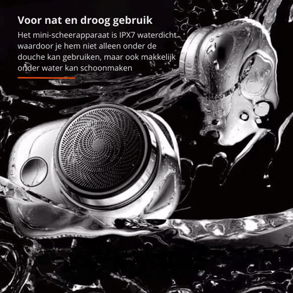 Pocketshave - Kompakt vattentät rese rakapparat för en snabb och jämn rakning