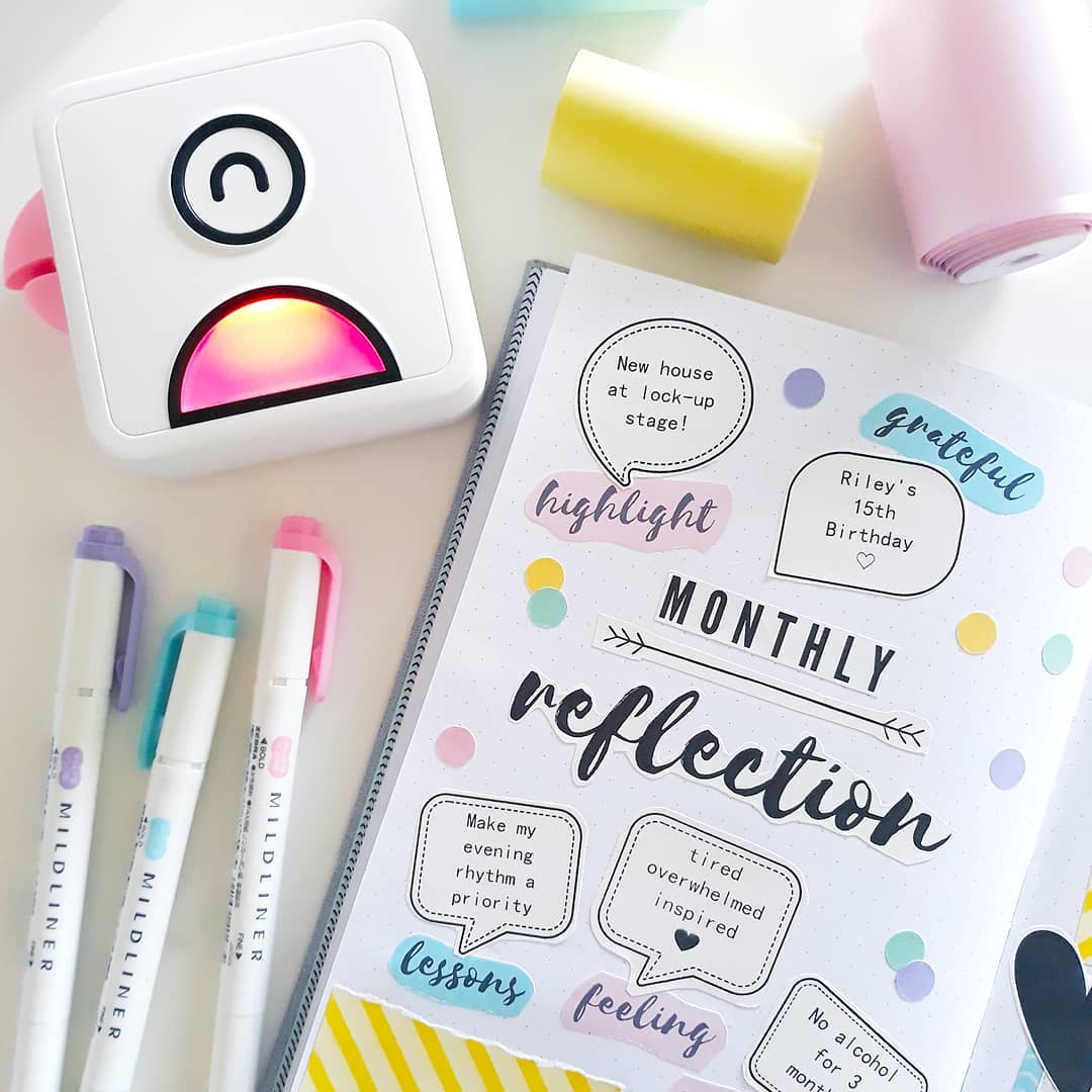 QuickSnap – Kompakt trådlös skrivare med en smal design för omedelbar fotoutskrift