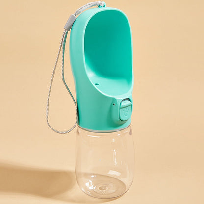 Hund Vattenflaska Bärbar Läcksäker Resedispenser