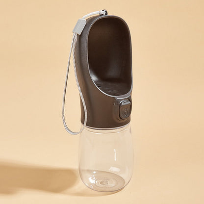 Hund Vattenflaska Bärbar Läcksäker Resedispenser