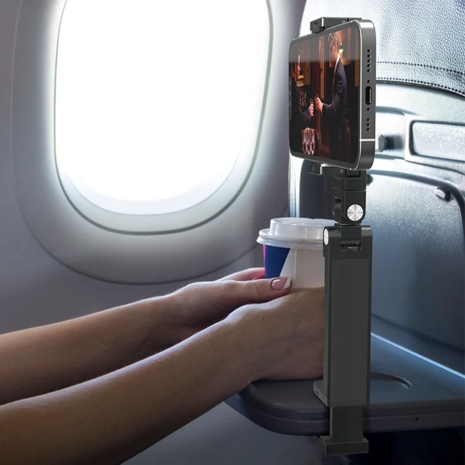 Telefoni Ställ med Magnetisk Aluminium Bas