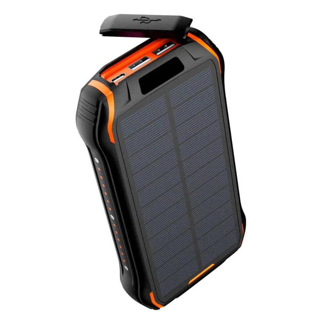 Powerbank Solar Snabbladdning Utomhus Vattentät