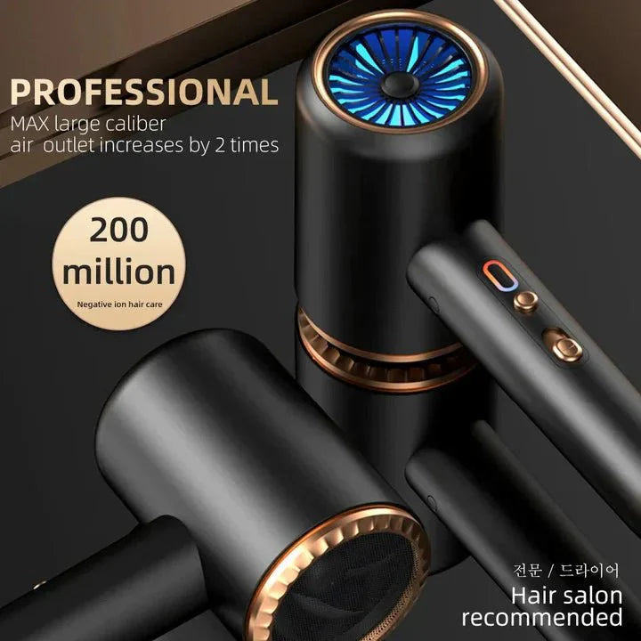 GLAMDRY – 2400W Iont hårtork för snabb, frizzfri och glansig styling