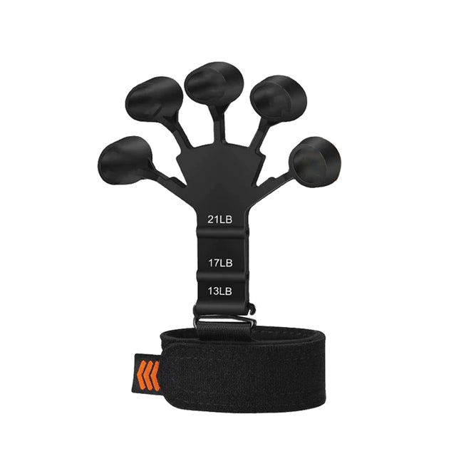 PowerGrip Trainer - justerbar enhet för att förbättra fingerstyrka och rörlighet