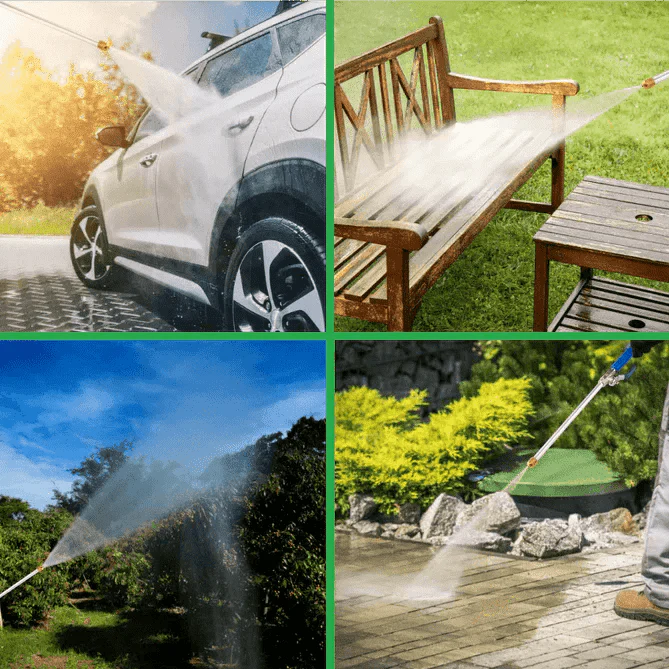 PowerJet PRO - Högtrycksrengöringslans utan ström för trädgård och terrass