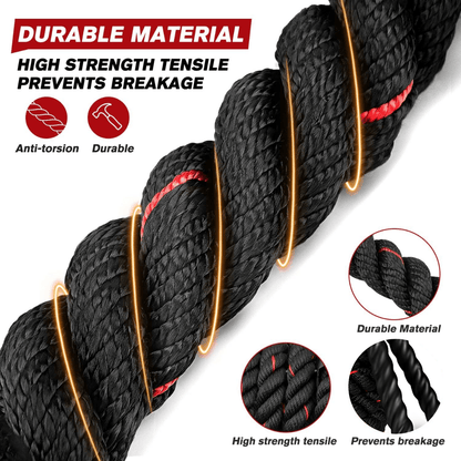 PowerJump - Justerbar viktad hoppsegel för styrka-, konditions- och uthållighetsträning