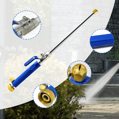 PowerSpray Pro - Högtrycksslangmunstycke för enkelt djup rengöring