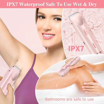 Elektrisk Trimma Vattentät Uppladdningsbar Bikini Rakapparat