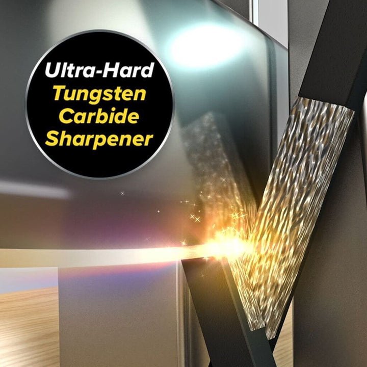 Precisions knivslipare – enkelt rakbladsvassa blad för alla knivar