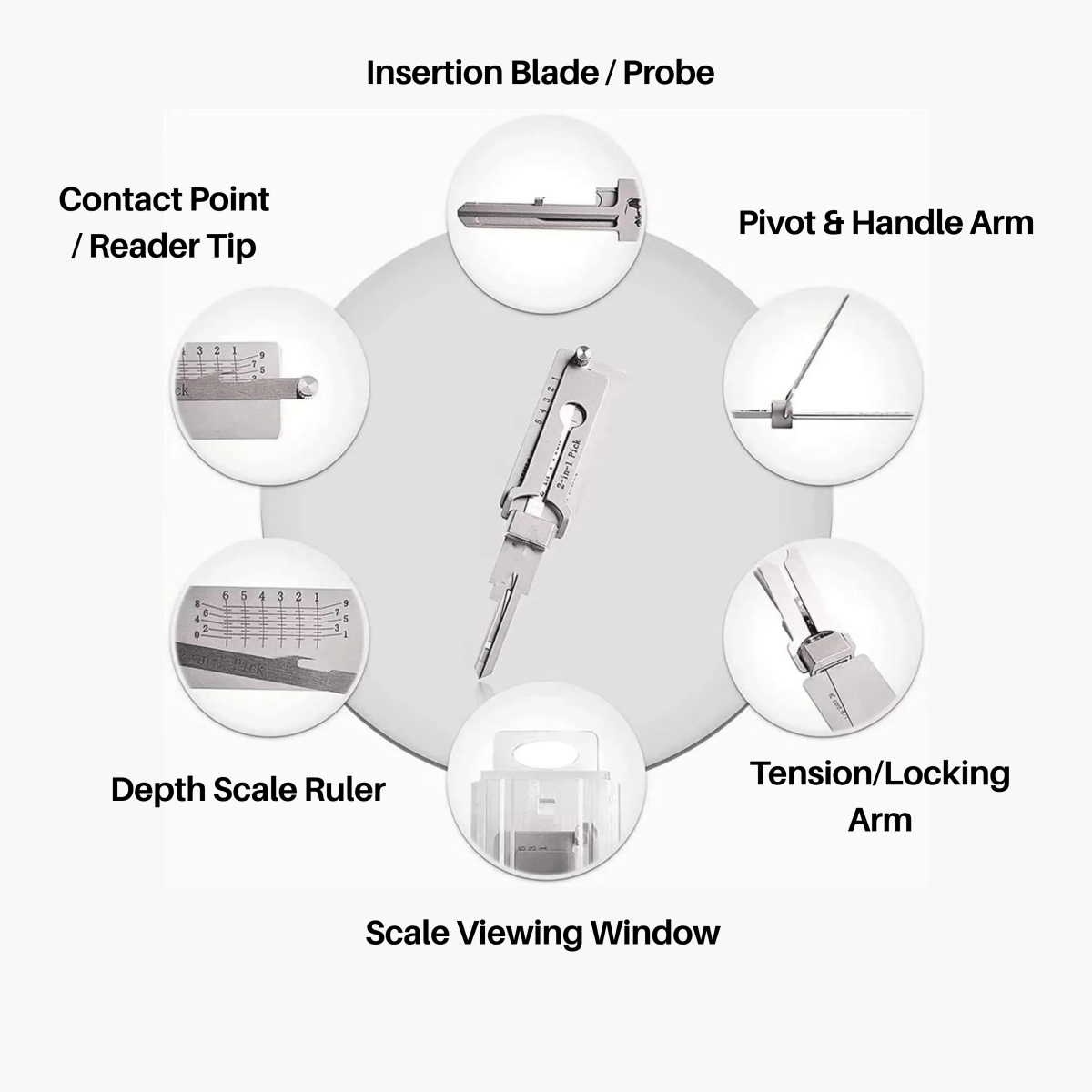 PRECISIONPRO – Professionellt nyckelavkodningsverktyg för precis replikering