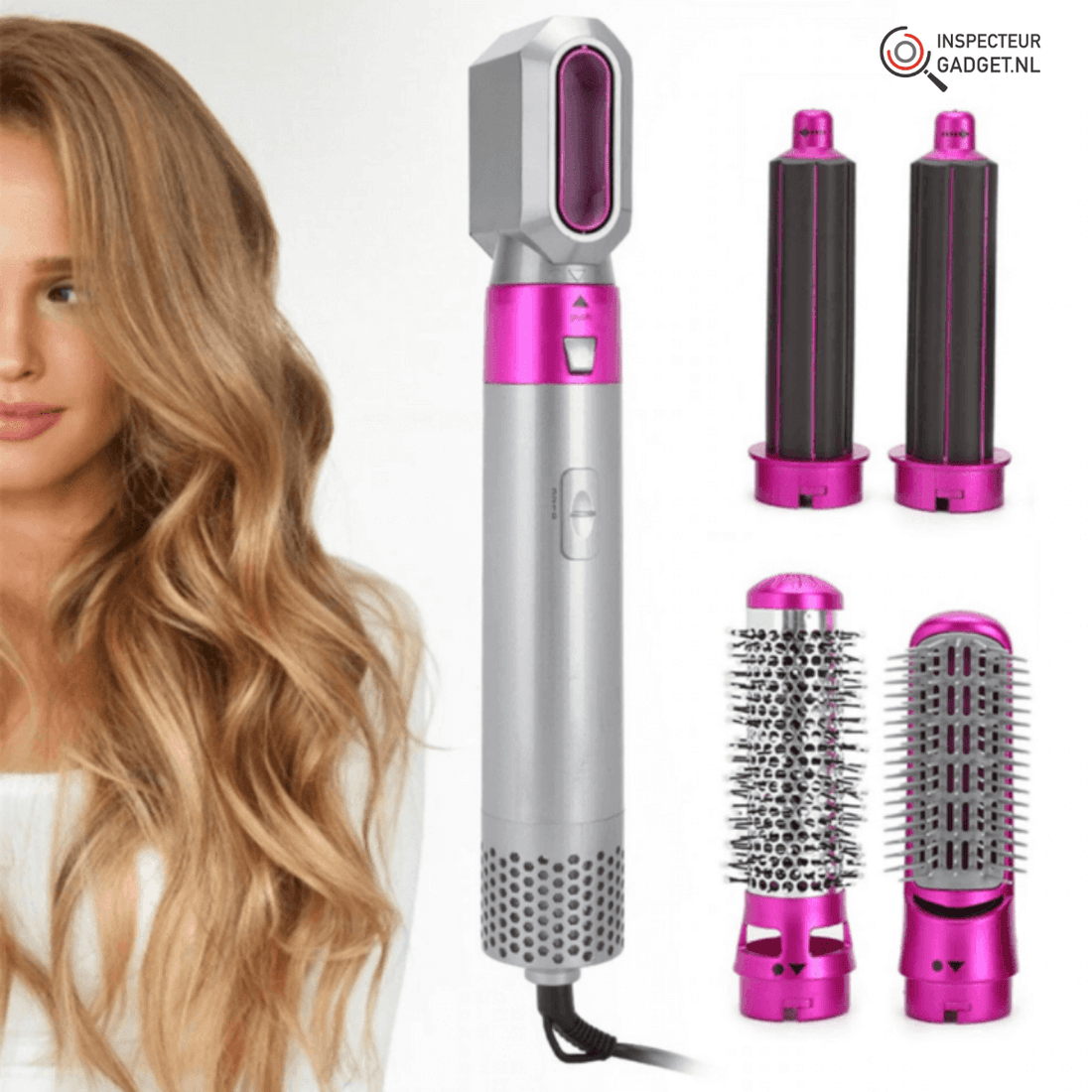 Premium Air MultiStyler - 5-i-1 Hårtork &amp; Stylingverktyg med värmesensor