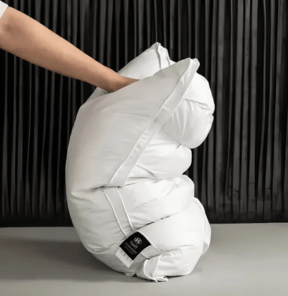 PREMIUM Gåsdun-kudde – Lyxig mjukhet &amp; stöd för en avkopplande sömn