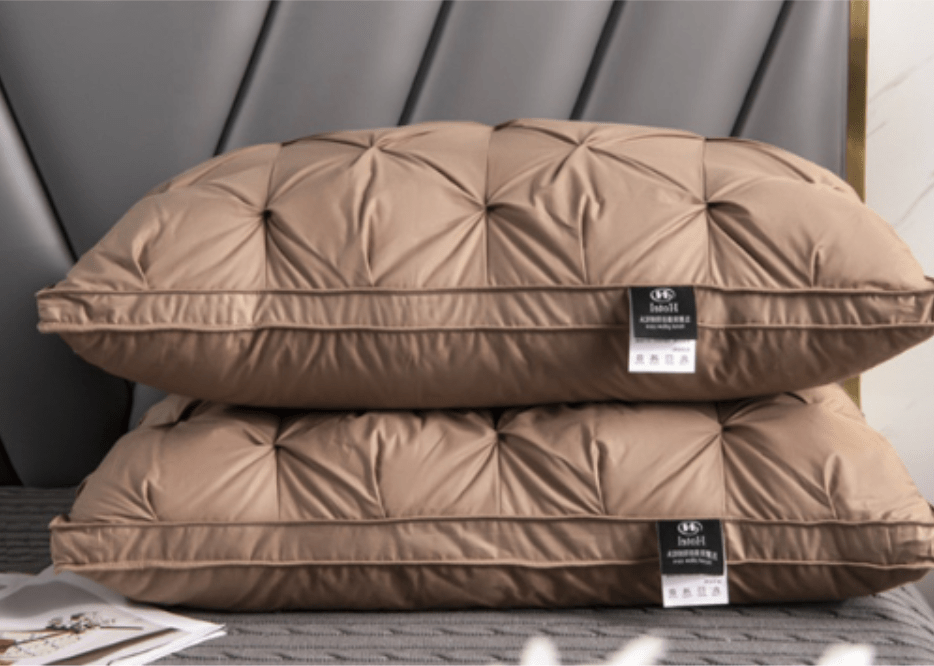 PREMIUM Gåsdun-kudde – Lyxig mjukhet &amp; stöd för en avkopplande sömn