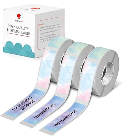 PRINTIFY – Trådlös termisk etikettutskriftare med Bluetooth &amp; bärbar bläcklös utskrift