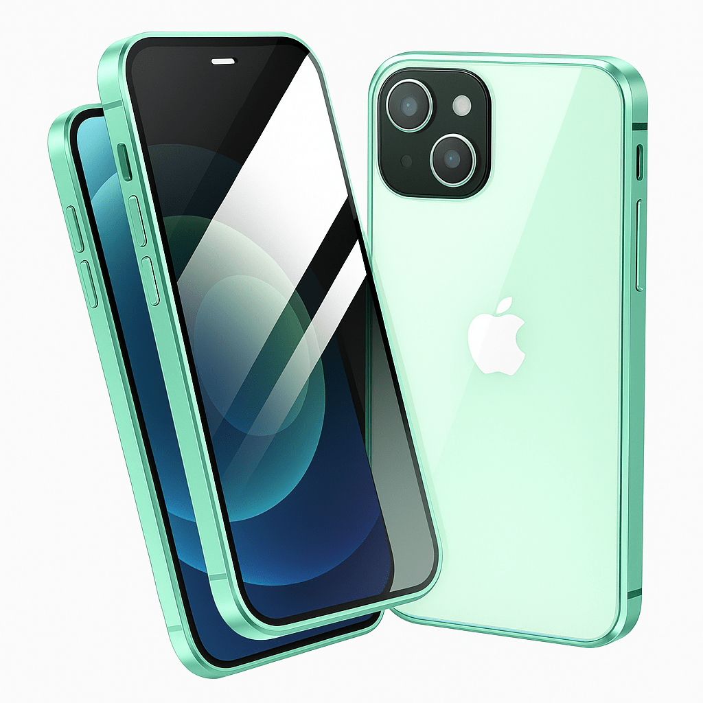 PRIVASHIELD – Magnetisk sekretesshölje med display-skydd för iPhone