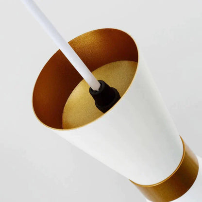 Minimalistisk Aluminium Snöre Pendelarmatur – Stöder LED-lampor