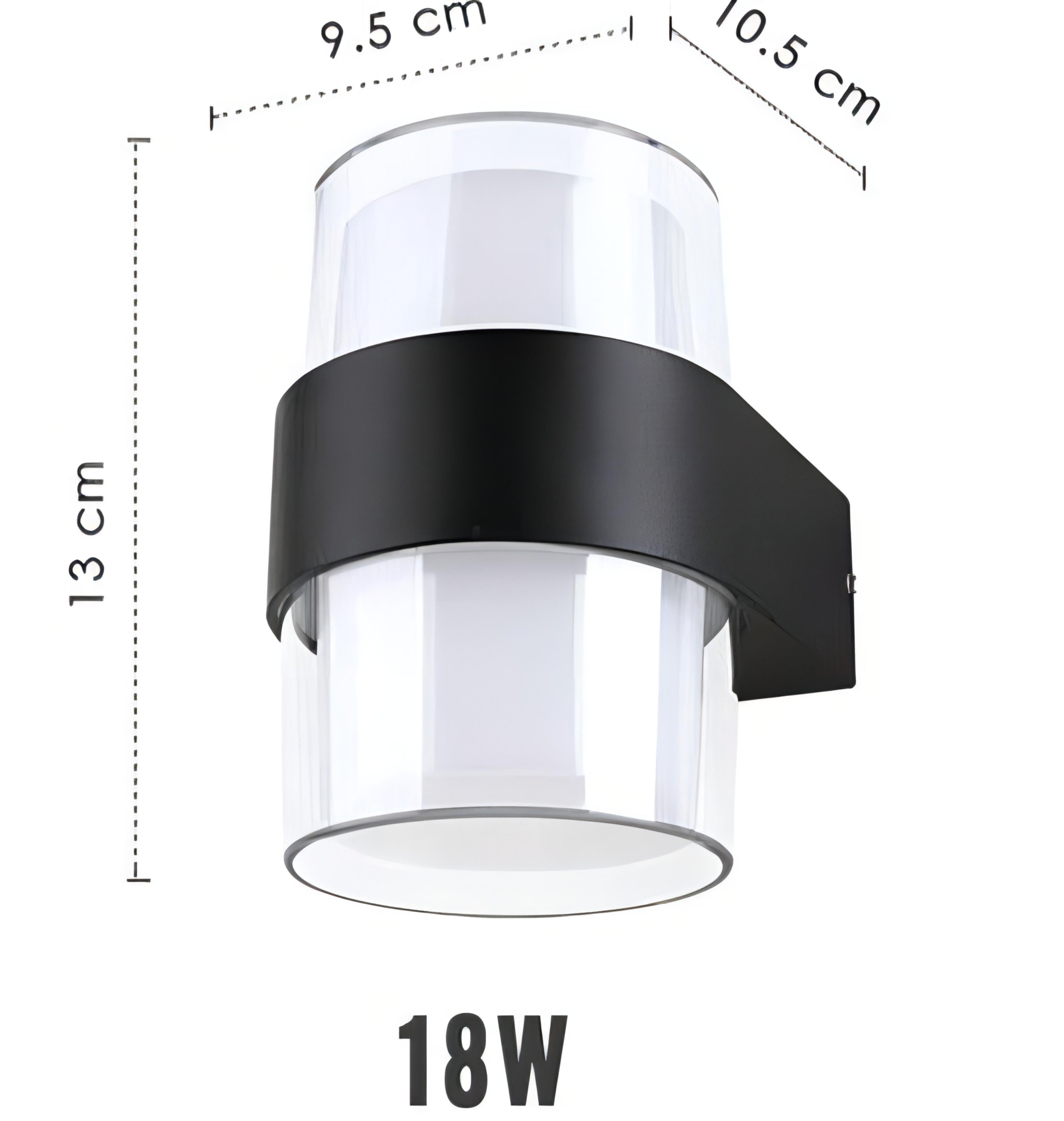 Shoona - Utomhus Modern Vägglampa i Hållbar Aluminium