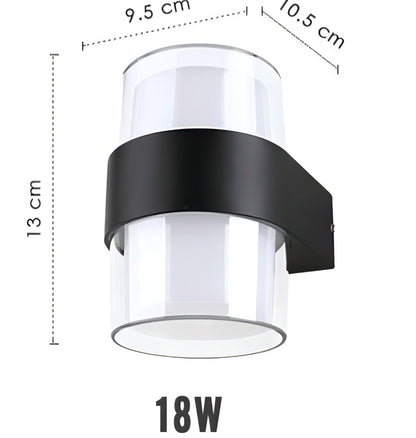 Shoona - Utomhus Modern Vägglampa i Hållbar Aluminium